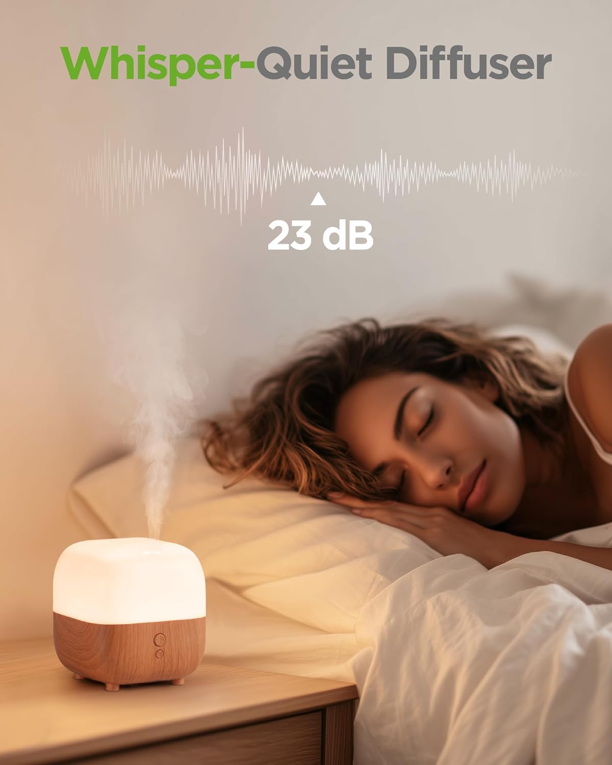 InnoGear 150ml Essential Oil Diffuser, 5-in-1 Diffusers for Home Scent 8 LED Color Aromatherapy Diffuser Air Desk Mini Humidifier Small Vaporizer Aroma Diffuser for Computer Laptop Office, Medium - Image 8