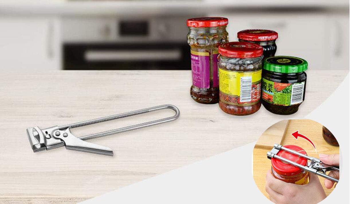 zengxiaoyun® Master Jar & Bottle Opener, Adjustable Multifunctional Stainless Steel Can Opener Jar Lid Gripper, Manual,Kitchen Accessories - Image 6