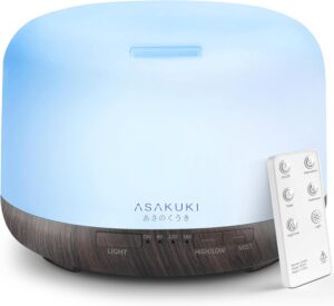 ASAKUKI Essential Oil Diffuser for ...