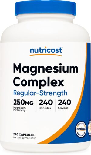 Nutricost Magnesium Complex 250mg, ...