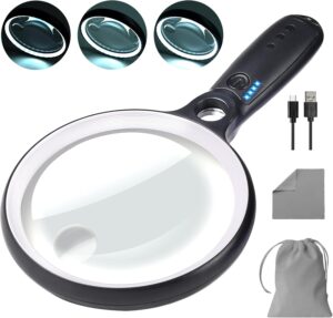 Large Magnifying Glass with 37 LED ...