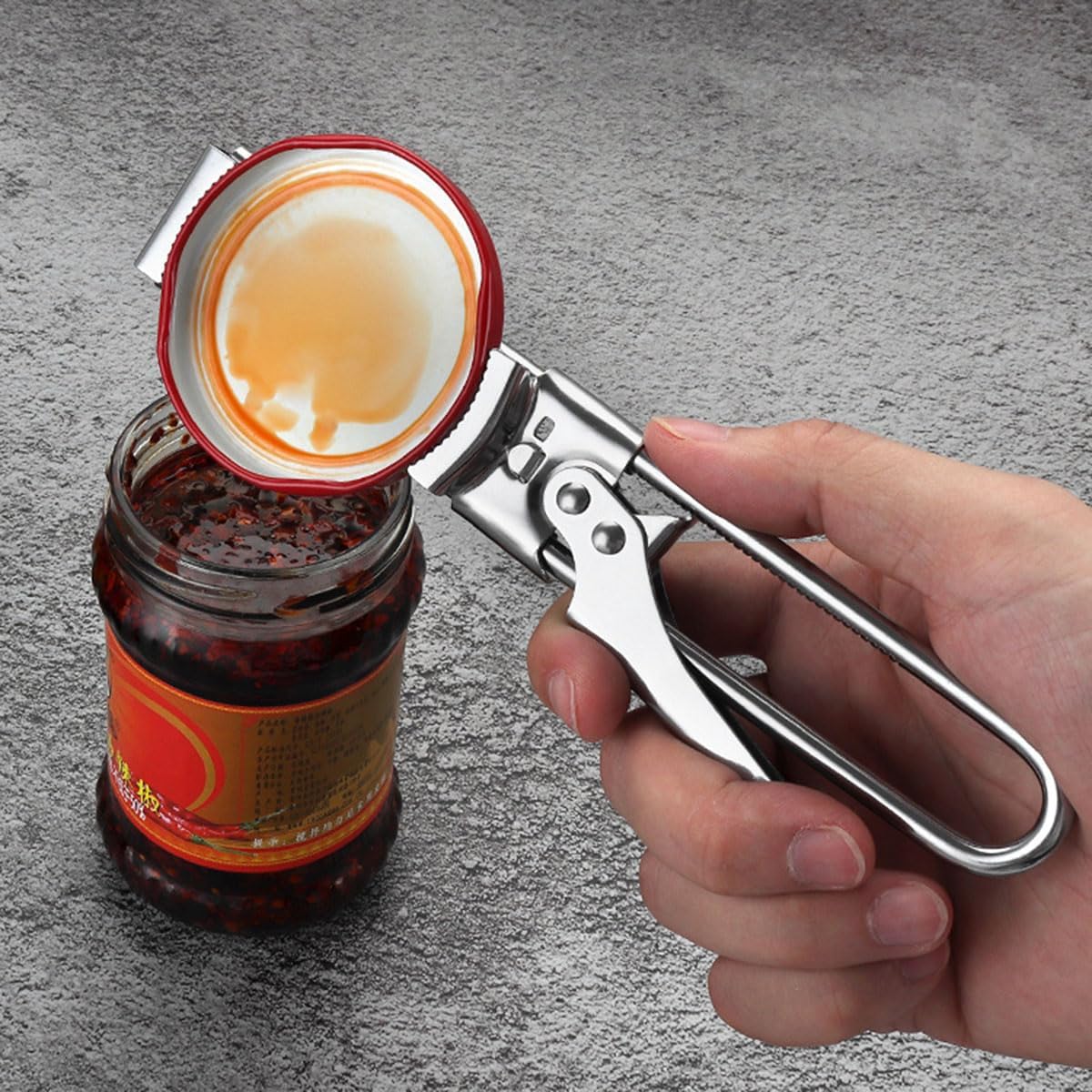 zengxiaoyun® Master Jar & Bottle Opener, Adjustable Multifunctional Stainless Steel Can Opener Jar Lid Gripper, Manual,Kitchen Accessories - Image 4