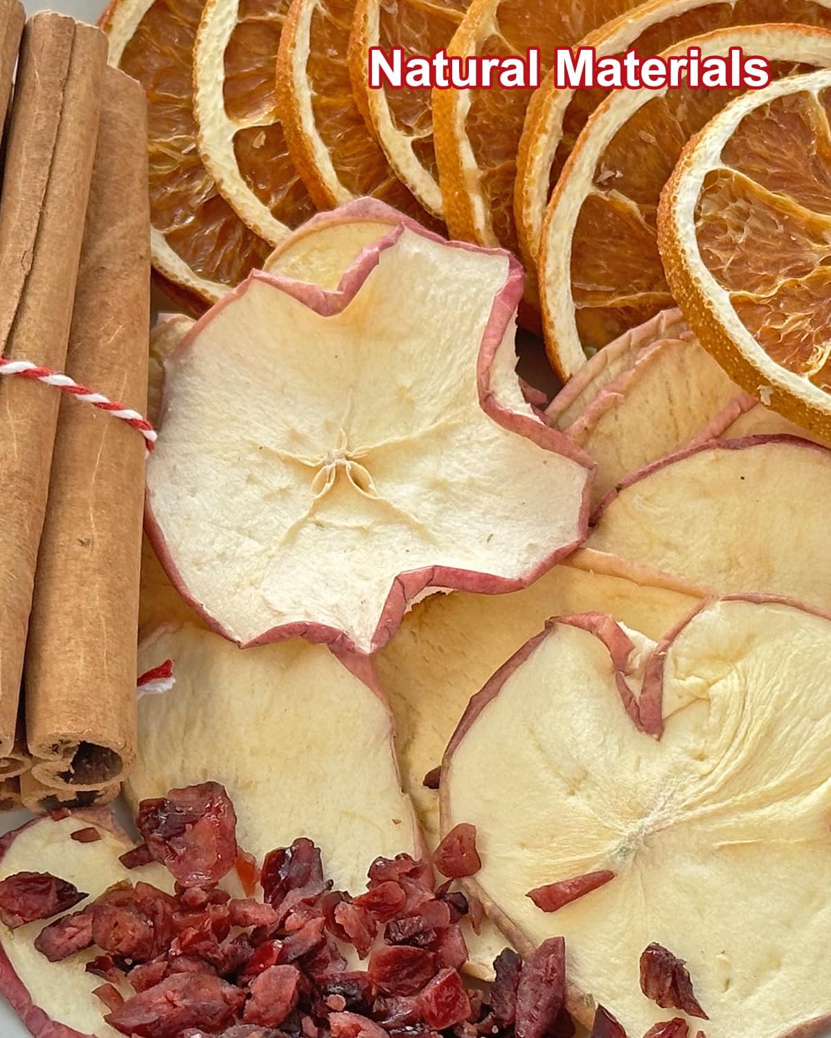 Christmas Potpourri Simmering, Holiday Cheer Stovetop Potpourri with Apple, Orange, Cranberry and Cinnamon, Dried Fruits Fragrance Bowl Filler, Perfect Christmas Blend House Warming/Thank You Gift - Image 6