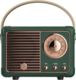 Dosmix Retro Bluetooth Speaker, Vin...