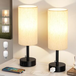 Fenmzee Bedside Table Lamps Set of ...