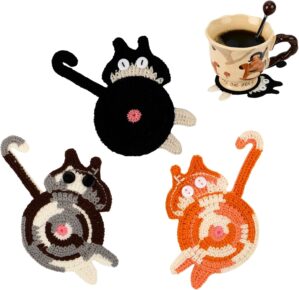 Drink Coaster | Cat Gifts for Cat L...