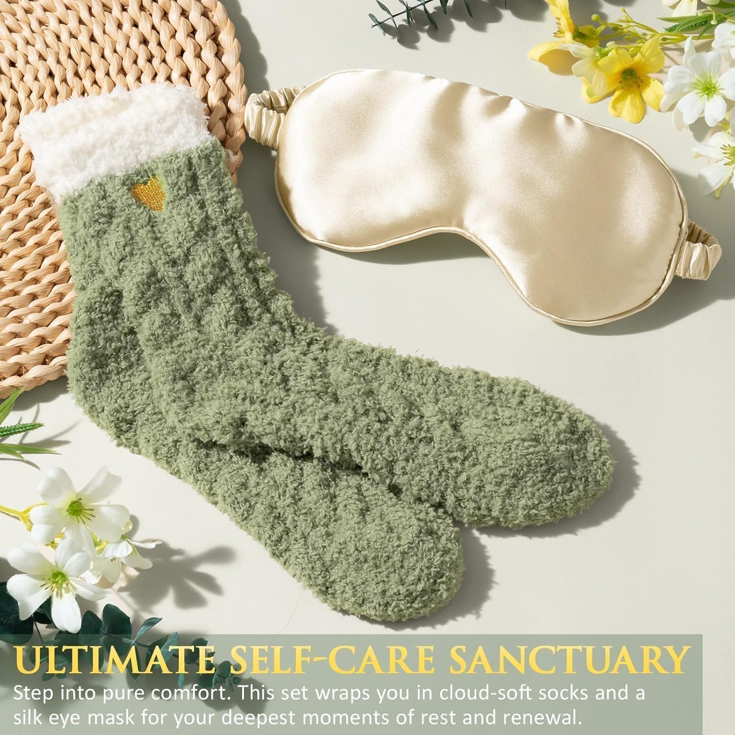 Mothers Day Birthday Gifts for Women Self Care Package Get Well Soon Gift Baskets, Thinking of You Sympathy Spa Gift Set w/ Crochet Flower Bouquet, Unique Gifts for Women Mom Sister Grandma Friends - Image 9