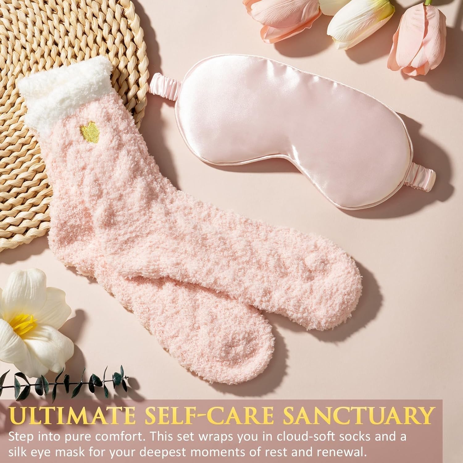 Mothers Day Birthday Gifts for Women Self Care Package Get Well Soon Gift Baskets, Thinking of You Sympathy Spa Gift Set w/ Crochet Flower Bouquet, Unique Gifts for Women Mom Sister Grandma Friends - Image 9