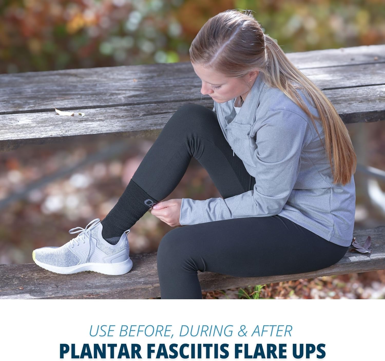 OS1st FS4 Plantar Fasciitis Socks Merino Wool treats and prevents plantar fasciitis, heel and arch pain reduces swelling - Image 7