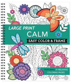 Large Print Easy Color & Frame...