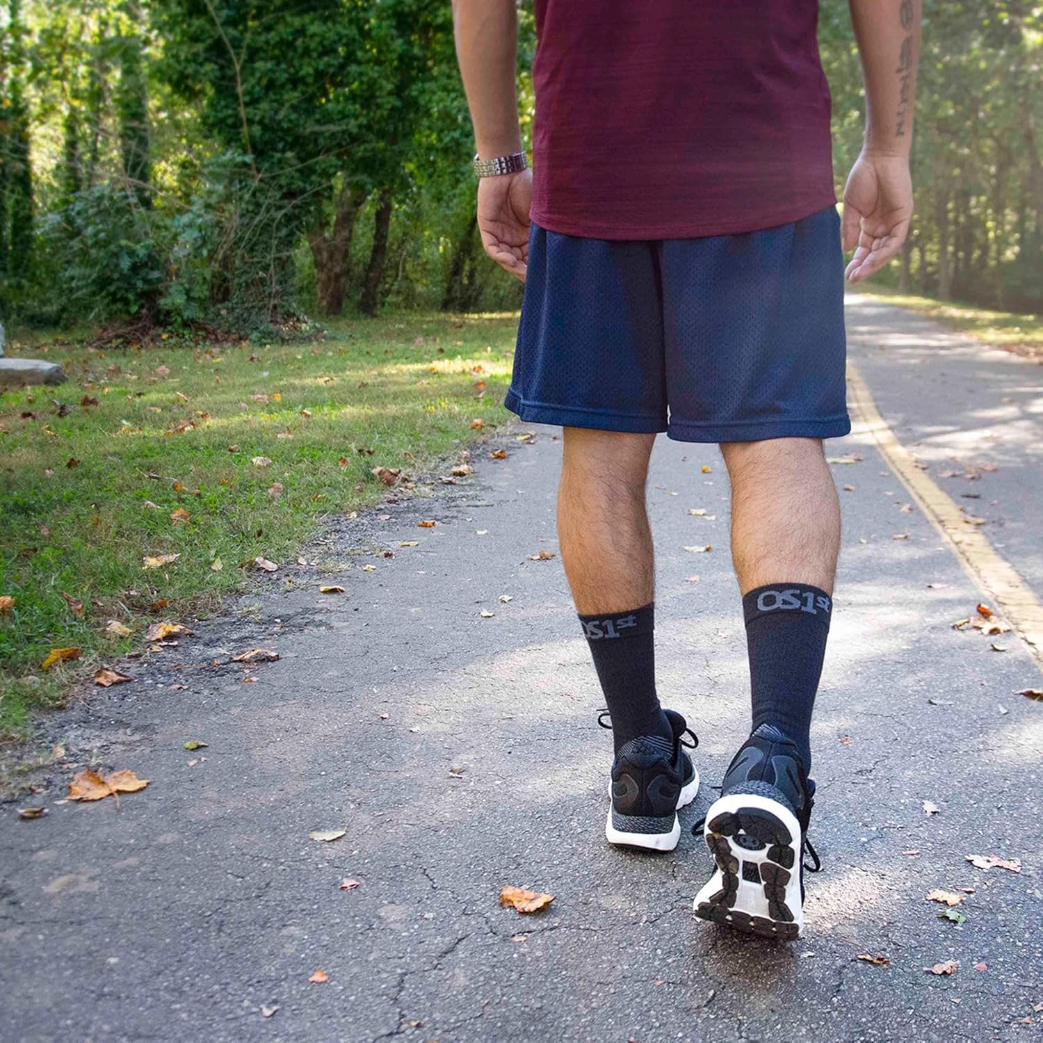 OS1st FS4 Plantar Fasciitis Socks Merino Wool treats and prevents plantar fasciitis, heel and arch pain reduces swelling - Image 2