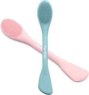 Facial Cleansing Brush, 2 in 1 Sili...