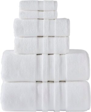 White Hotel Premier 6-Piece Towel S...