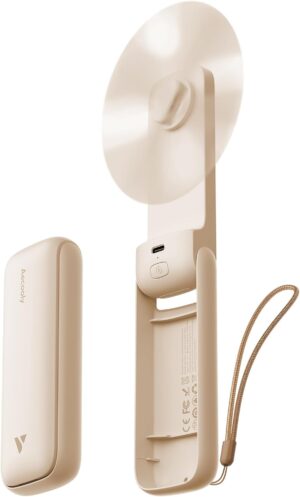 Aecooly Slim Portable Fan, Thin Han...