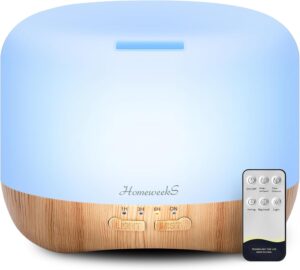 Homeweeks 300ml Essential Oil Diffu...