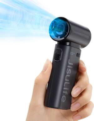 JISULIFE Portable Handheld Fan Life...