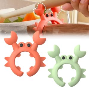 2Pcs Silicone Crab Kitchen Utensil ...