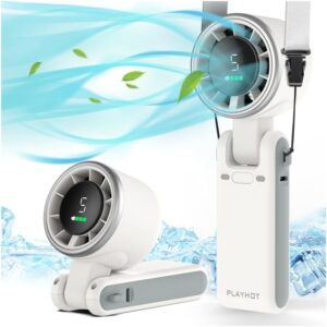 Portable Handheld Turbo Fan, 5 Gear...