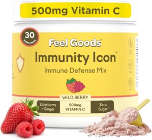 Feel Goods Immunity Icon, Vitamin C...