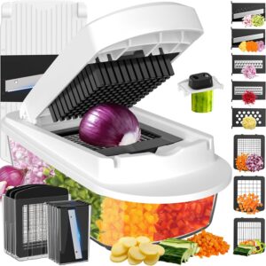8 Blade All-in-1 Vegetable Chopper ...
