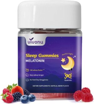 9-in-1 Melatonin Gummies 10mg, Natu...
