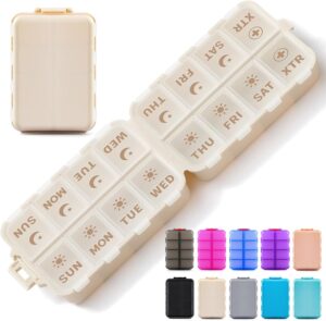Foldable & Portable Pill Organ...