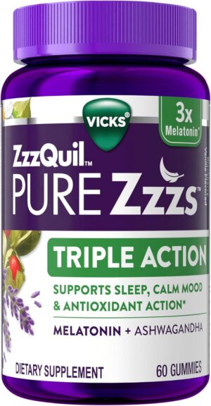 ZzzQuil PURE Zzzs Triple Action, Me...
