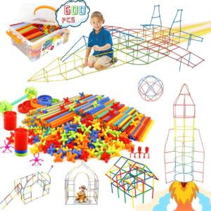 Ggiibro Straw Constructor Toys 600P...