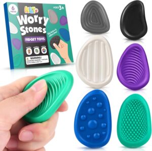 Fidget Toys Adults Sensory Stone: 6...