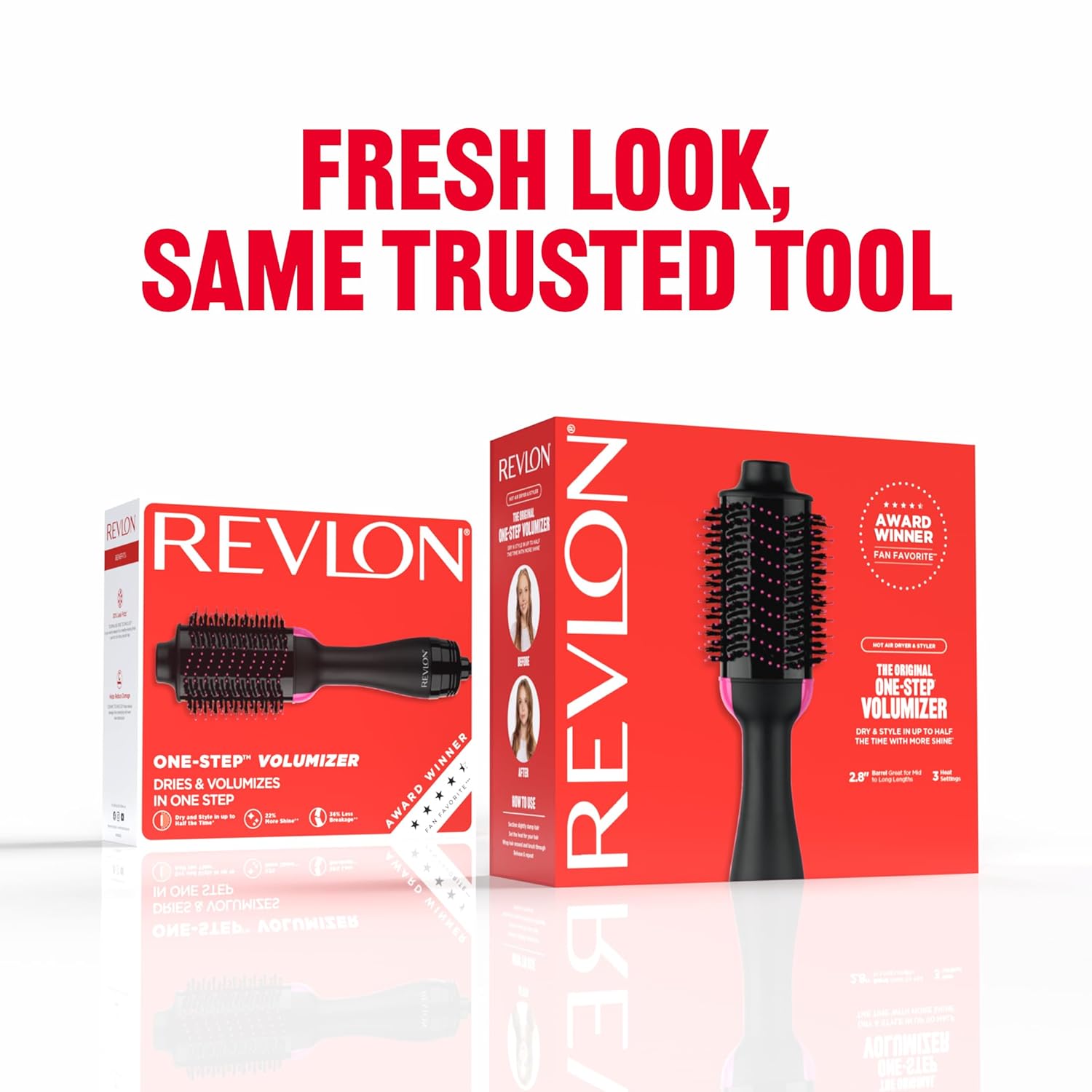 REVLON One-Step Volumizer Hair Dryer and Styler – Easy Salon-Style Blowouts – Less Frizz, More Shine, and Reduced Heat Damage, for All Hair Types and Lengths (Black) - Image 8