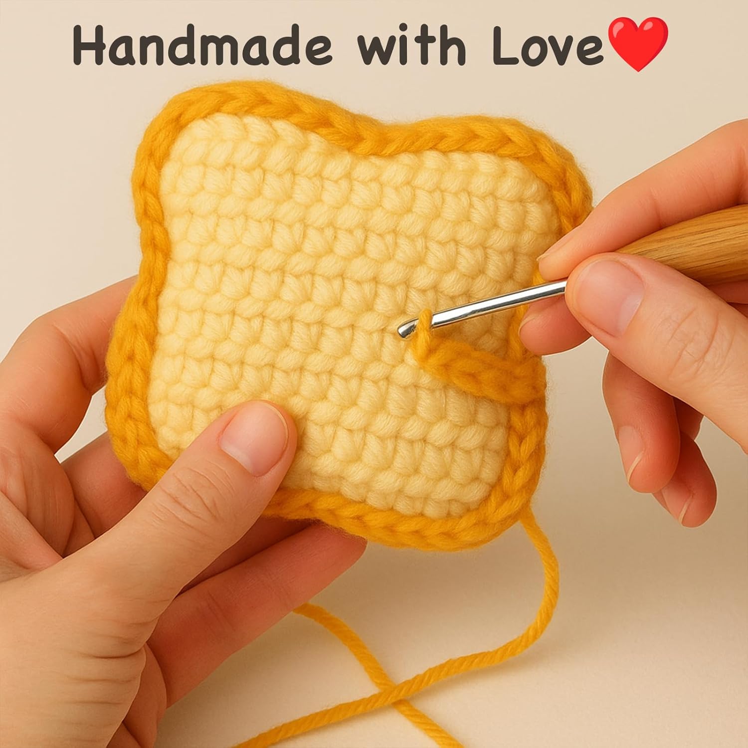 Farewell Going Away Gifts for Coworkers Women Men, Emotional Support Bread, Handmade Crochet Gift for Retirement, Graduation, New Job Beginnings, Breakup Divorce Leaving - Image 7