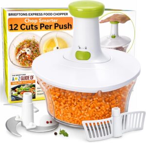 Brieftons Express Manual Food Chopp...