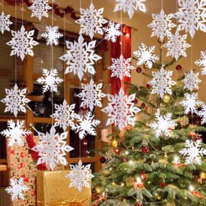 OuMuaMua Winter Christmas Hanging S...