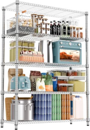 1750LBS 47.2″ W 5 Tiers Shelf...