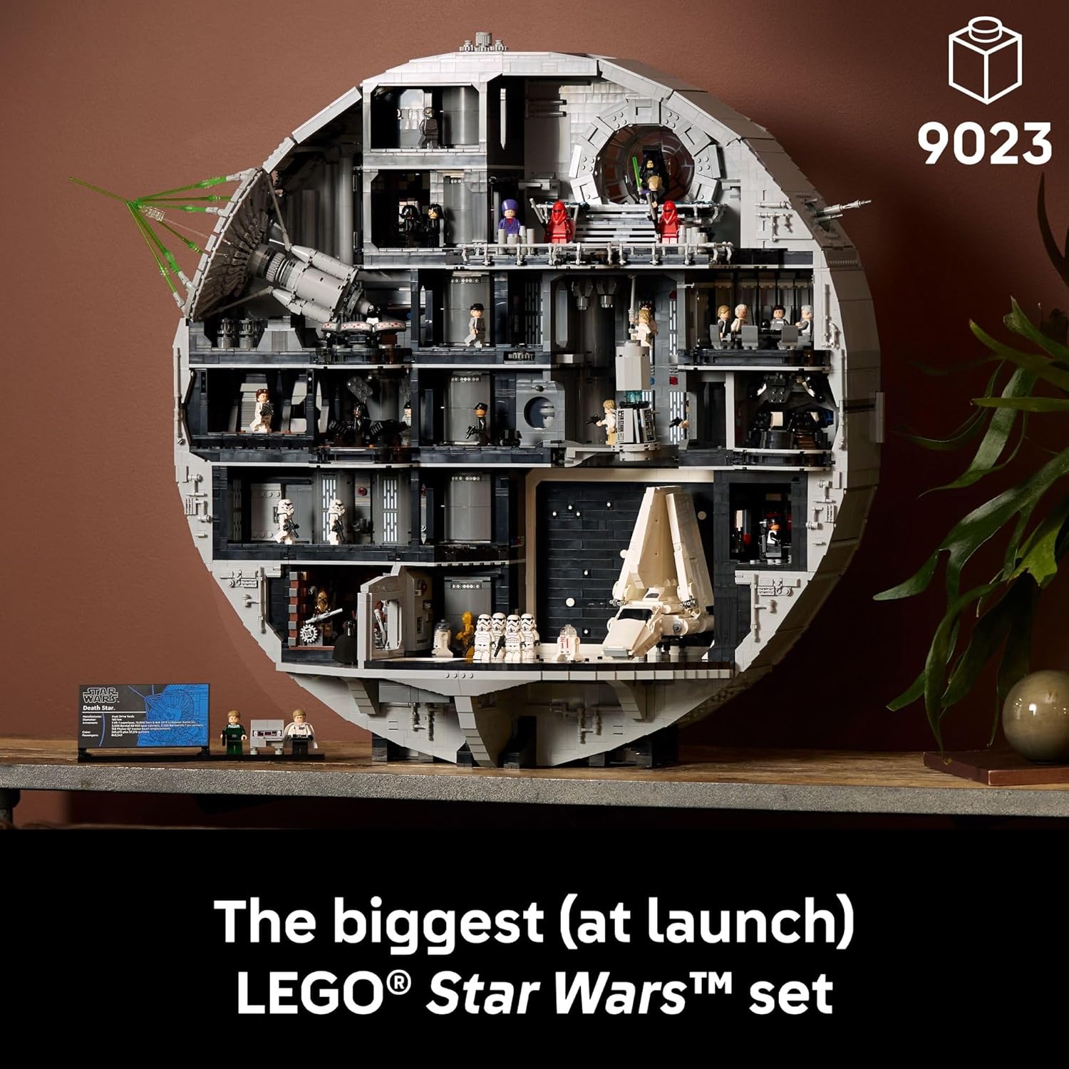 LEGO Star Wars Death Star Building Set for Adults, Ages 18+ - Collectible & Room Decor for Office, Bedroom, or Book Shelf - Fun Activity for Men, Women, & Movie Fans - Gift Idea for Birthdays - 75419 - Image 2