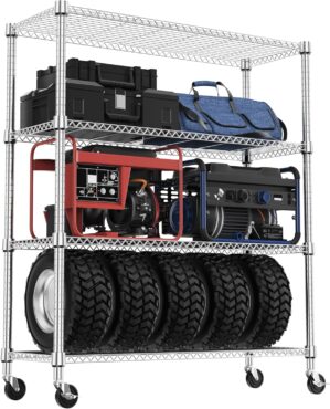 1400LBS 47.2″ W 4 Tiers Stora...