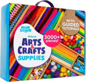 Blue Squid 3000+ pcs Arts and Craft...