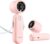 Diveblues Handheld Fan, 30ft/s Mini Portable Turbo Fan [12H Max Cooling], 4000mAh Personal Fan with LED Display, 3-in-1 Hand Held/Neck/Desk Fan for Travel, Cruise, Disney Essentials