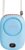 Portable Neck Fan, Mini Small Personal Handheld Fan USB Rechargeable 3 Speed for Girls Boys Woman Eyelash Travel Home Office Outdoor (light blue)