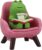 Miniature Frog Figurines – Funny Frog Sculpture for Shelf, Desk Decoration – Frog Desk Accessories – Perfect Cute Frog Gift for Frog Lovers(Pink Sofa)