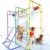 Backyard Waterpark with Splash Wheel, Dump Buckets for Kids Outdoor Water Play