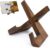 PUERSI Cookbook Stand for Kitchen, Recipe Book Holder for Kitchen Counter, Wooden Cookbook Holder, Rustic Cook Book Holder Stand – Rustic Brown