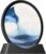 TKTM Liquid Motion Sandscape Round Moving Sand Art Sensory Toy Fidget Home Office Desktop Decoration (Blue, 7-in)