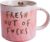 Funny Coffee Mugs Gifts for Women – Sarcastic Novelty Cups Gag Gift for Friends, Coworkers, Boss, Employee, Human Resources – Fresh Out Of – Inappropriate Cute Pink Marble Mug, 11.5oz Coffee Cup