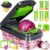 Vegetable Chopper,12-in-1 Multifunctional Food Chopper,Professional Onion Chopper with 7 Blades,Vegetable Cutter with Container for Salad,Potato,Carrot,and Garlic; Essential Kitchen Tool(Grey)