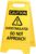 Caution Overstimulated Do Not Approach Office Decor, Funny Desk Sign for Women Coworkers, Easter Day Gag Gifts for Tax Season, Sarcastic Desk Accessories, Phone Holder with Mirror