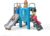 Step2 Scout & Slide Climber, Kids Outdoor Playset, Backyard Playground Set, Slide, Climbing Wall, Tunnel, Outside Vintage Style Jungle Gym, for Toddlers 2-6 Years Old