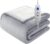 Myiosus Heated Blanket Throw Blanket, Fast Heating Electric Blanket with 9 Heating Levels & 9 Time Settings, Soft Velvet Sherpa Heated Throw, UL & FCC, Warm Gifts for Women & Men (50″x60″, Grey)