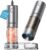 ThermoMaven Upgraded Larger Capacity Electric Salt and Pepper Grinder Set, 110ml Rechargeable Salt and Pepper Shaker with LED Light, Stainless Steel Automatic Pepper Mill with 6 Adjustable Coarseness