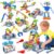 10 in 1 STEM Toys for 4 5 6 7 8+ Year Old Boy Girl Birthday Gifts Building Toys for Kids Ages 4-8 5-7 6-8 Educational Learning Stem Activities for Boys 3-5 4-6 8-10 Creative Games Easter Idea Gift